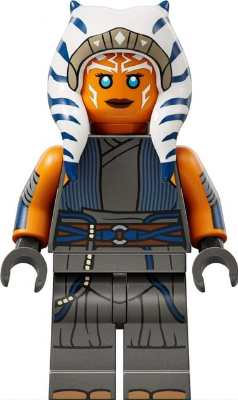 sw1300 Ahsoka Tano (Adult) - Printed Arms, Pearl Dark Gray Legs