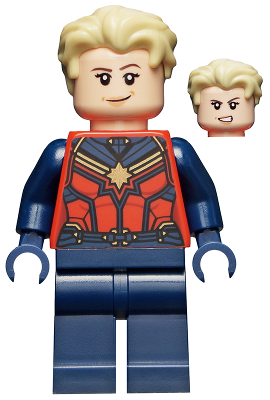sh0772 Captain Marvel (Carol Danvers) - Tan Hair Swept Back