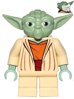 sw0685 Yoda - Clone Wars, White Hair