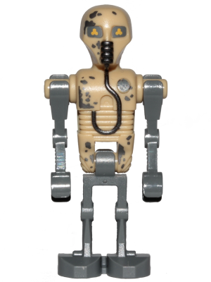 sw0936 2-1B Medical Droid (Dotted Badge and Peeling Paint Pattern)