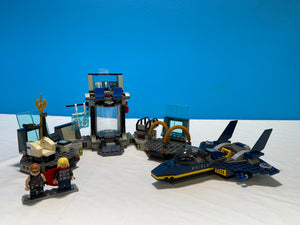 6868 Avengers Hulk's Helicarrier Breakout Used