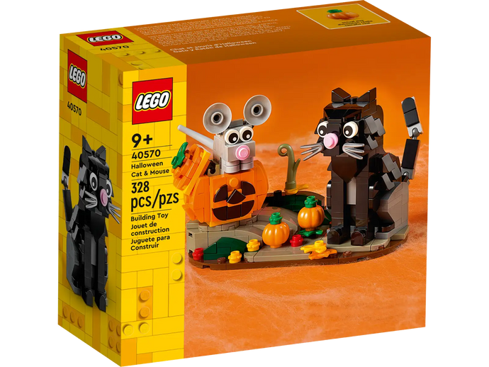 40570 Halloween Cat & Mouse