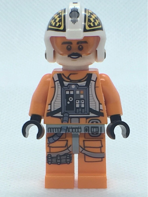 sw0944 Biggs Darklighter - Light Nougat Head, Dual Molded Helmet