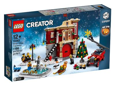 10263 Winter Village Fire Station Certified