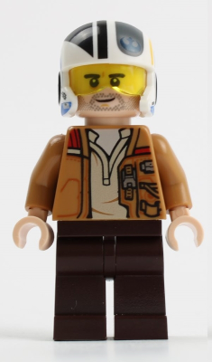 sw1145 Poe Dameron (Medium Nougat Jacket, Helmet)