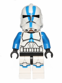 sw0445 Clone Trooper, 501st Legion (Phase 2) - Blue Arms, Large Eyes