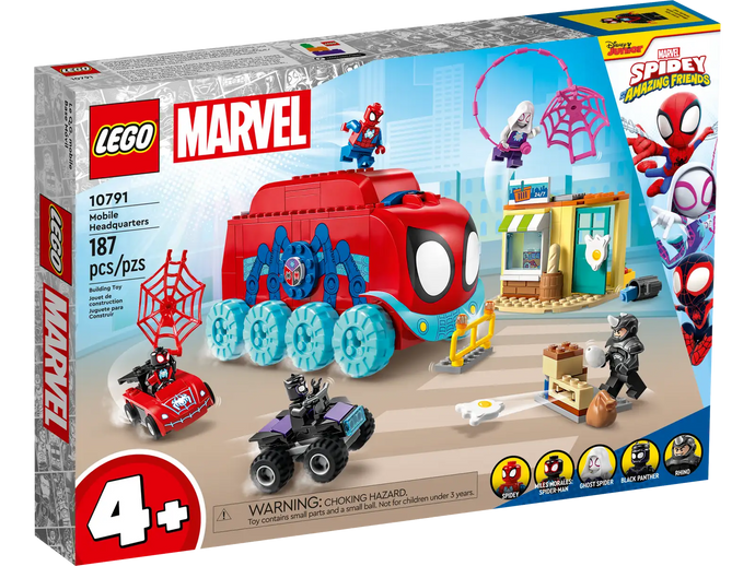 10791 LEGO Team Spidey's Mobile Headquarters Certified