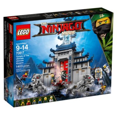 70617 The LEGO Ninjago Movie Temple of the Ultimate Ultimate Weapon
