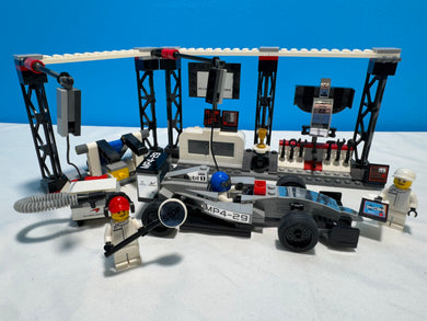 75911 LEGO Speed Champions McLaren Mercedes Pit Stop Used