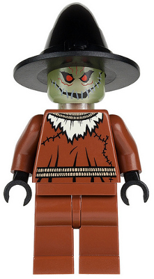 bat016 Scarecrow - Glow in the Dark Head