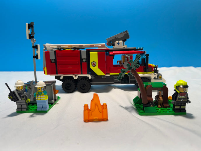 60374 LEGO Fire Command Truck Used