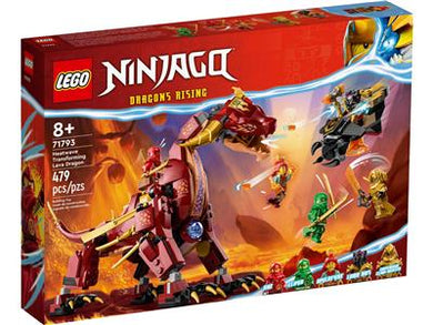 71793 LEGO Ninjago Dragons Rising Heatwave Transforming Lava Dragon