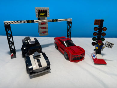 75874  LEGO Speed Champions Chevrolet Camaro Drag Race Used