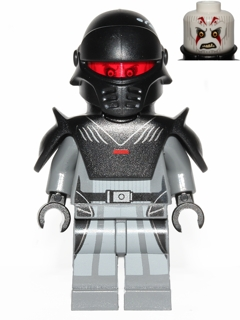 sw0622 The Grand Inquisitor - Dark Bluish Gray Uniform