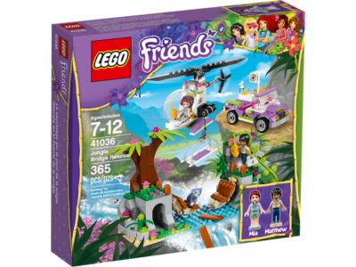 41036 LEGO Friends Jungle Rescue Jungle Bridge Rescue