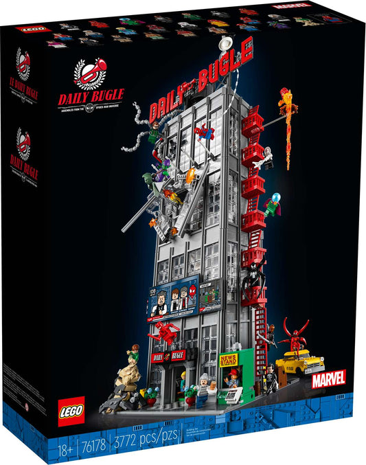 76178 LEGO Spider-Man Daily Bugle Open box