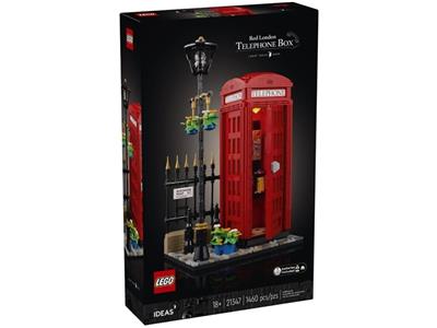 21347 LEGO Ideas Red London Telephone Box