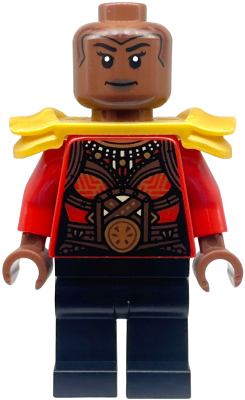 sh0870 Okoye - Red Top, Shoulder Armor