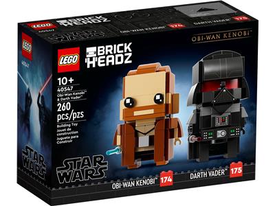 40547 LEGO BrickHeadz Star Wars Obi-Wan Kenobi and Darth Vader