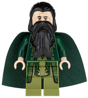sh0070 The Mandarin (Trevor Slattery) - Dark Green Cape