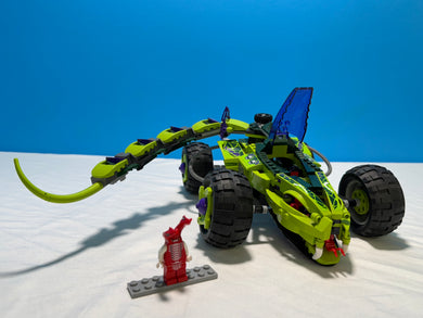 9445 LEGO Ninjago Rise of the Snakes Fangpyre Truck Ambush Used