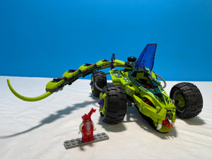 9445 LEGO Ninjago Rise of the Snakes Fangpyre Truck Ambush Used