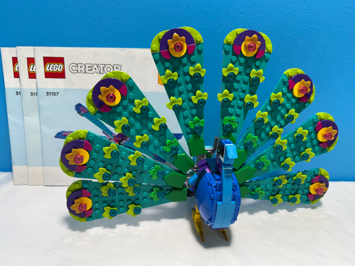 31157 LEGO Exotic Peacock Used