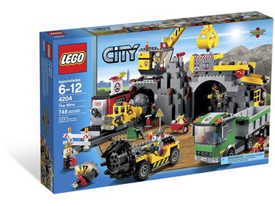 4204 LEGO City Mining The Mine Certified