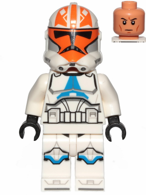 sw1097 Clone Trooper, 501st Legion, 332nd Company (Phase 2) - Togruta Helmet Markings