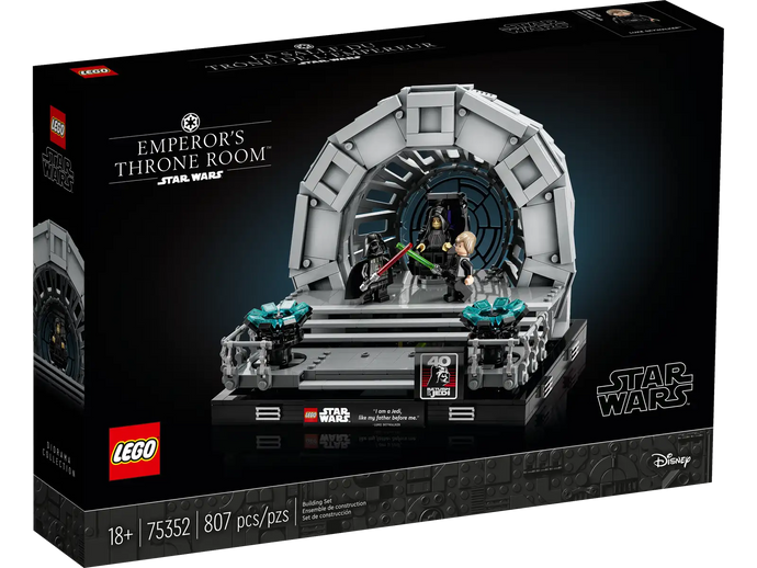 75352 Emperor's Throne Room™ Diorama