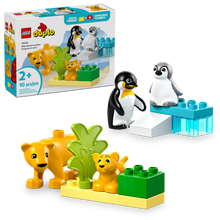 10442 Wild Animal Families: Penguins & Lions