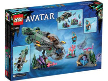 75577 LEGO Avatar The Way of Water Mako Submarine