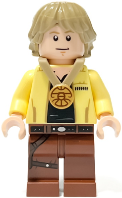 sw1283 Luke Skywalker - Celebration, Bright Light Yellow Jacket