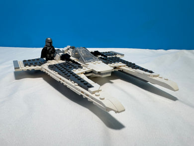 75348 LEGO Star Wars The Mandalorian Fang Fighter vs TIE Interceptor Incomplete