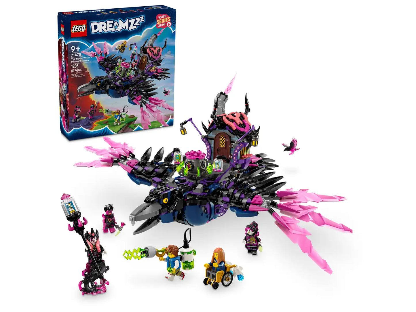 71478 LEGO The Never Witch's Midnight Raven
