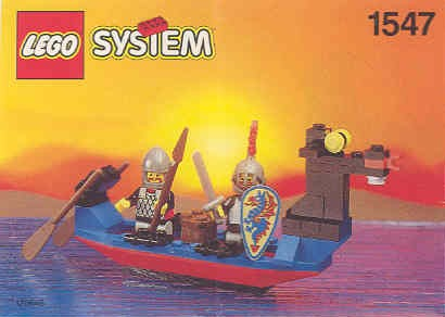 1547 LEGO Black Knights Boat