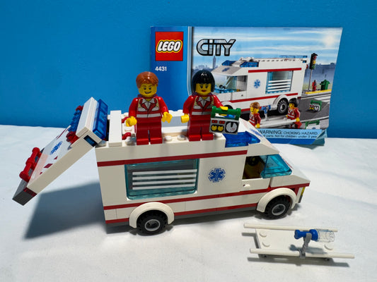 4431 LEGO City Ambulance Used