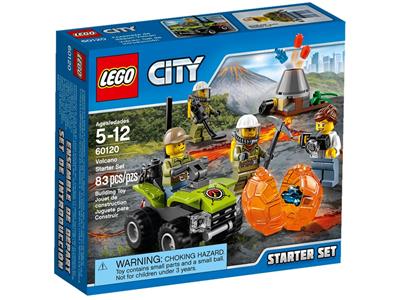 60120 LEGO City Volcano Starter Set Certified