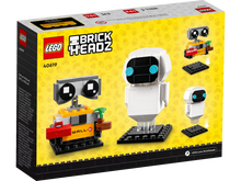 40619 Brick Headz WALL-E and Eve