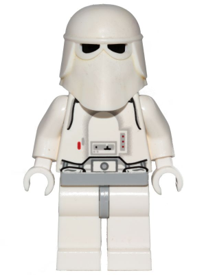 sw0115 Snowtrooper, Light Bluish Gray Hips, White Hands (Hoth Stormtrooper)