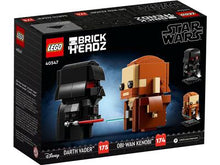 40547 LEGO BrickHeadz Star Wars Obi-Wan Kenobi and Darth Vader