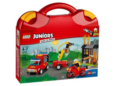 10740 LEGO Juniors City Fire Patrol Suitcase