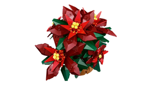 10370 LEGO Poinsettia Plant