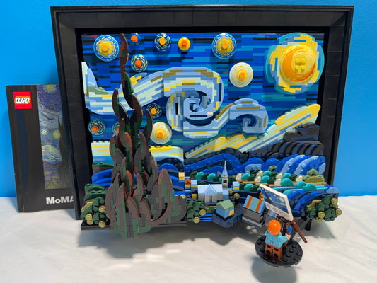 21333 LEGO Ideas Vincent van Gogh - The Starry Night Used